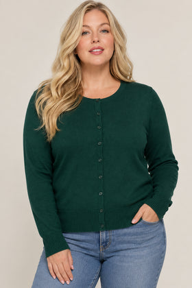 Long Sleeve Button Down Sweater Cardigan