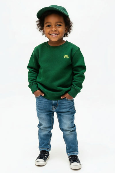 Little Cub Green Sweatshirt