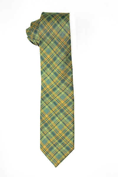 Baylor Plaid Necktie