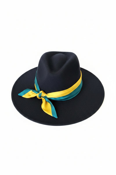 Green & Gold Hat Scarf