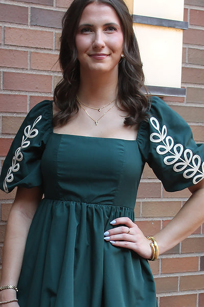 Kathryn Scalloped Day Dress