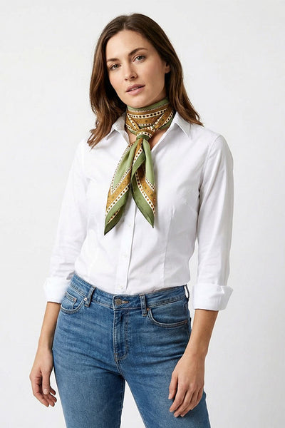 Springtime Sage Silk-Like Twilly