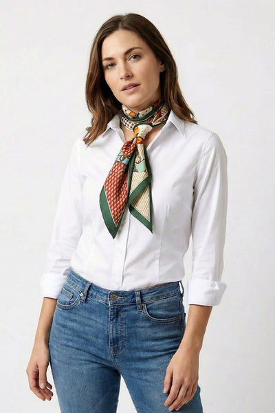 Dapper Equestrian Silk-Like Twilly