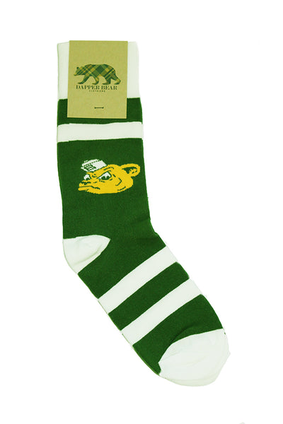 Sailor Bear Stripe Socks