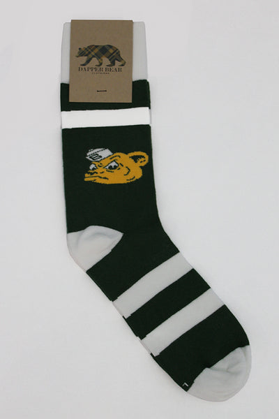 Sailor Bear Stripe Socks