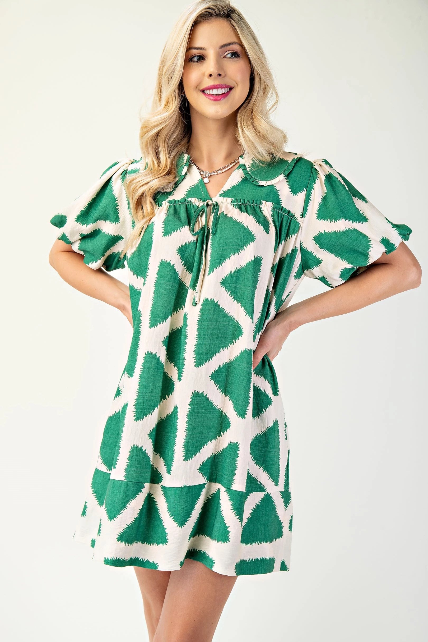 Peter Pan Collar Dress - Dapper Bear Clothiers Peter Pan Collar Dress - Dapper Bear Clothiers