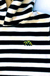 Little Cub Striped Bear Hoodie