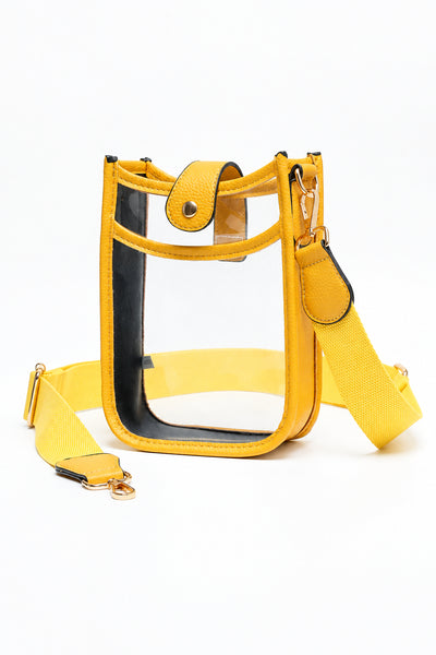 Golden Wave Crossbody Bag