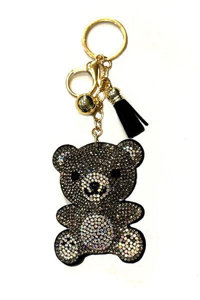 Black Bear Purse Charm