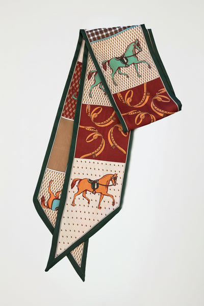 Springtime Sage Silk-Like Twilly