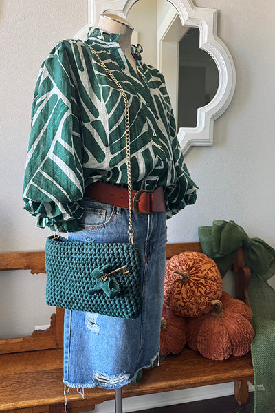 Crocheted Crossbody X Gathered Goods