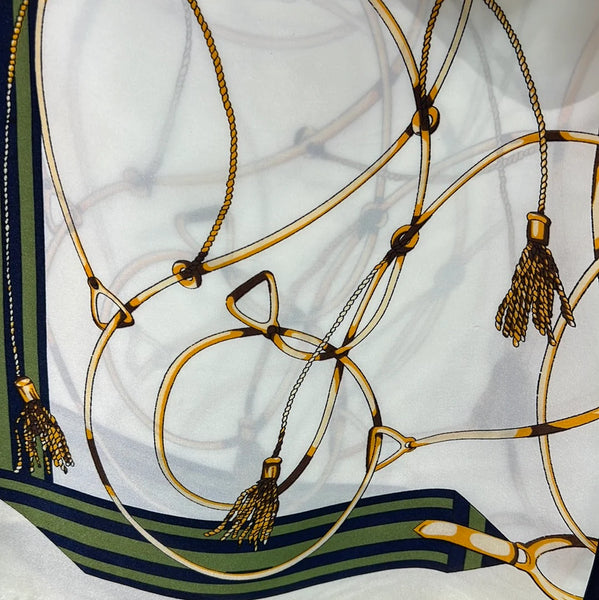 Ivy Equestrian Print Scarf