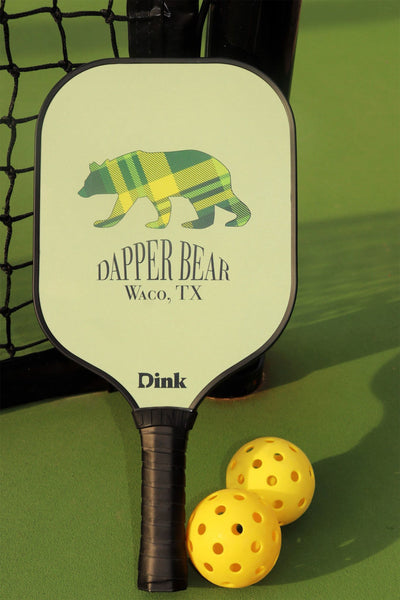 Baylor Plaid Pickleball Paddle