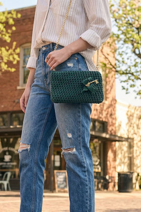 Crocheted Crossbody X Gathered Goods