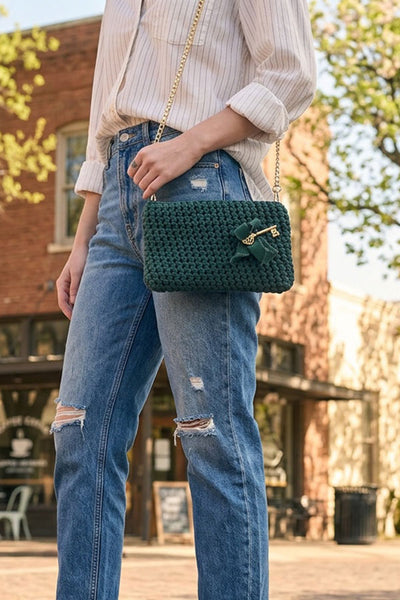 Crocheted Crossbody X Gathered Goods