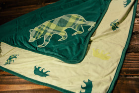 Baylor Oversized Toddler Blanket