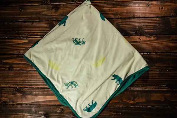 Baylor Oversized Toddler Blanket