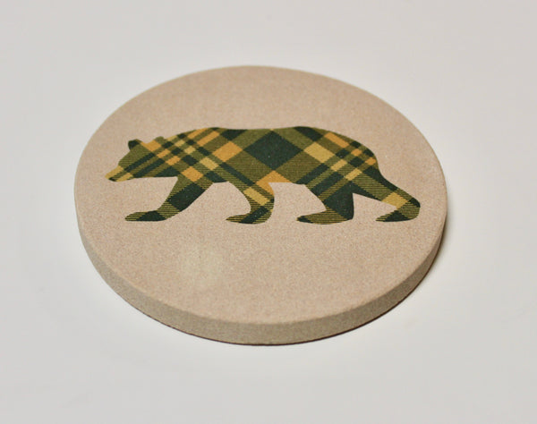 Dapper Bear Coaster