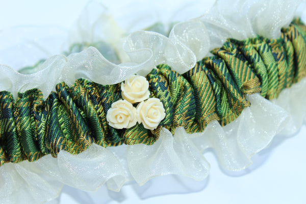 Jazzy Wedding Garter