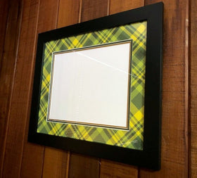 Plaid Diploma Frame